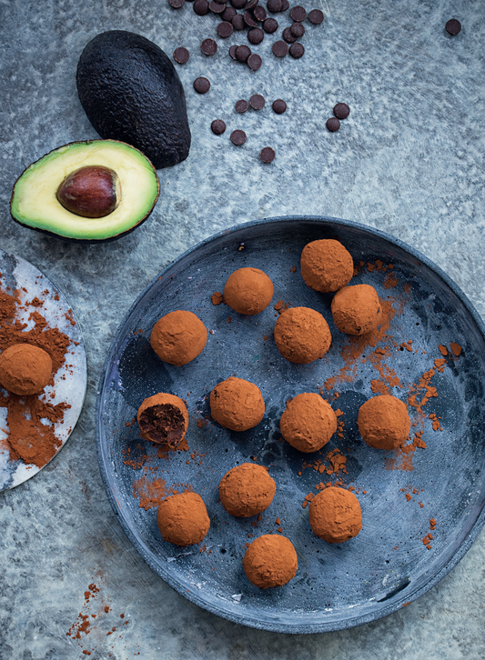 Schokoladen-Avocado-Trüffel