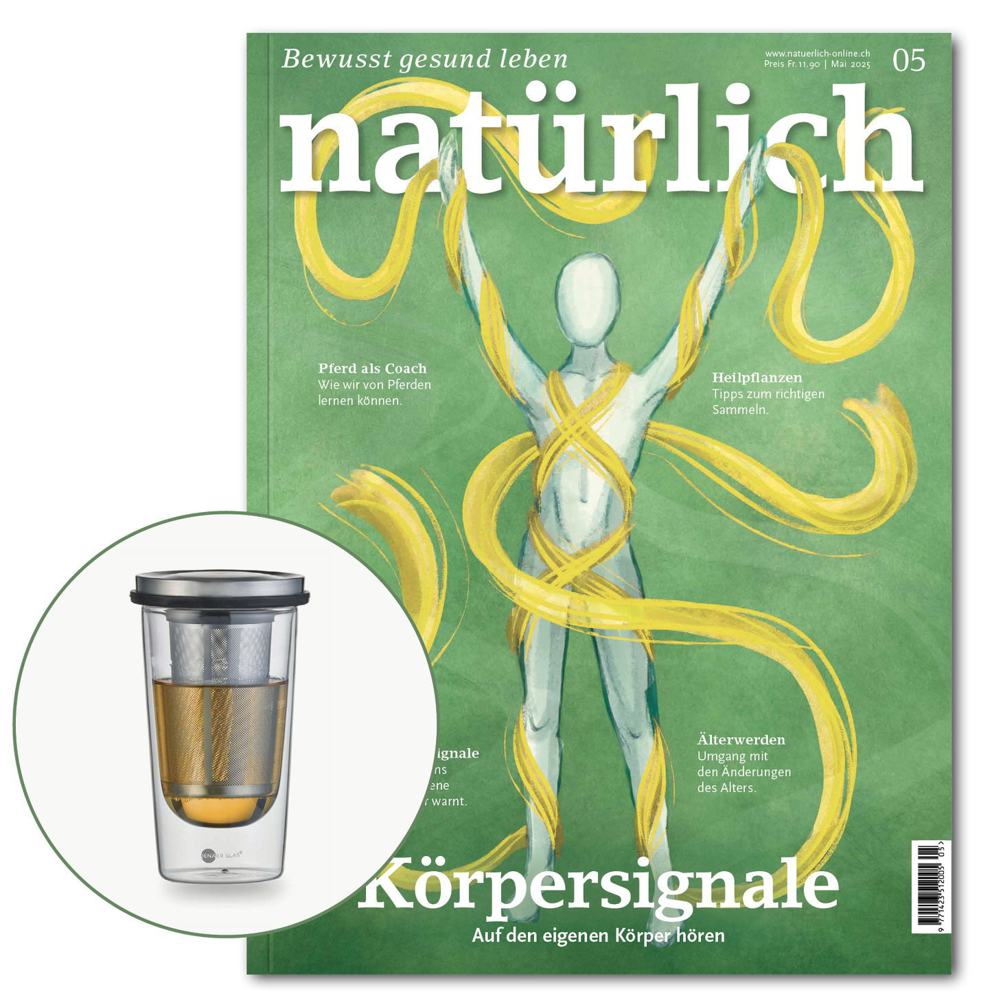 Natürlich Abonnement mit Abogeschenk - natuerlich-online
