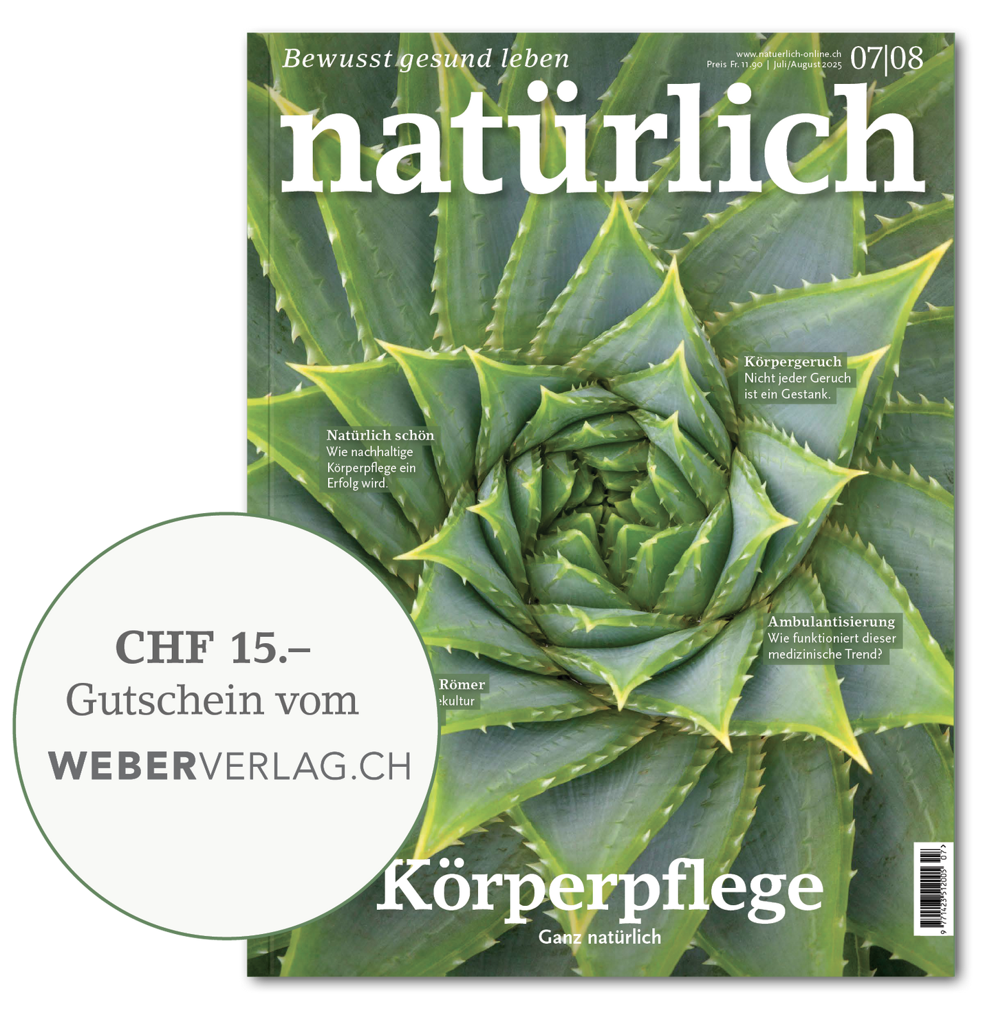 Natürlich Abonnement mit Abogeschenk