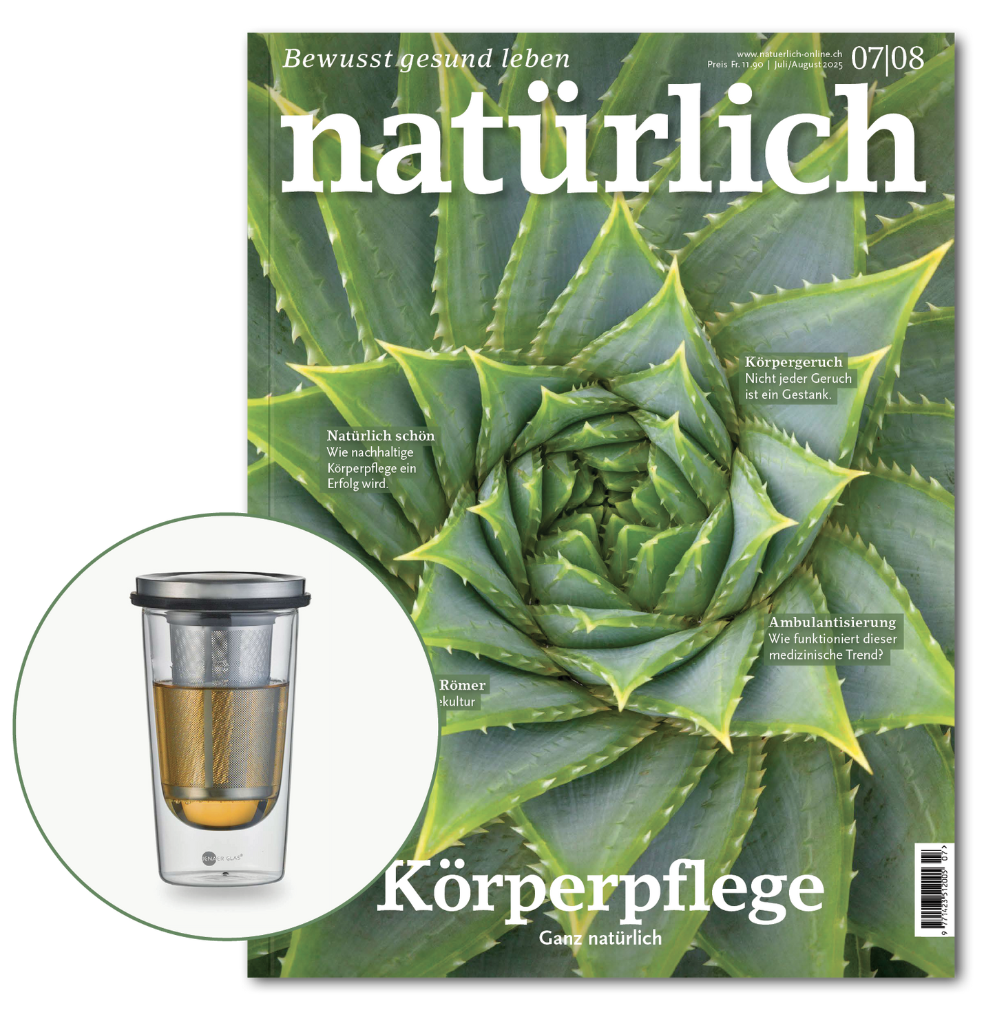 Natürlich Abonnement mit Abogeschenk
