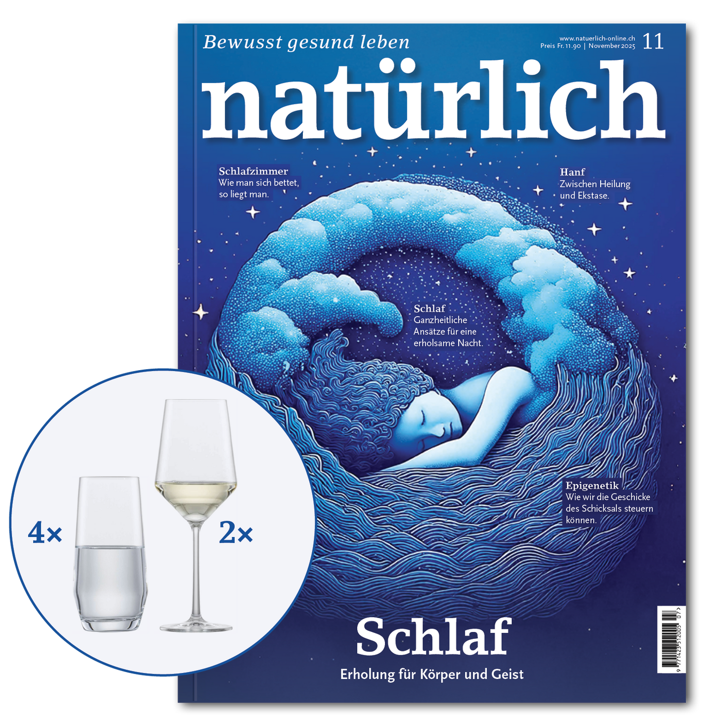 Natürlich Abonnement mit Abogeschenk