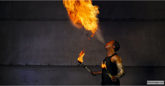 Feuer das Männerelement