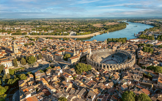 Auf der Rhône dem Licht entgegen