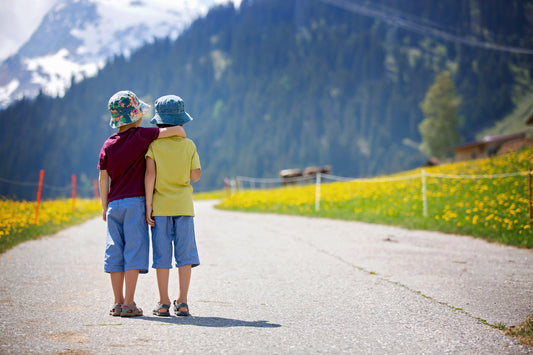 Wandern mit Kindern verbindet