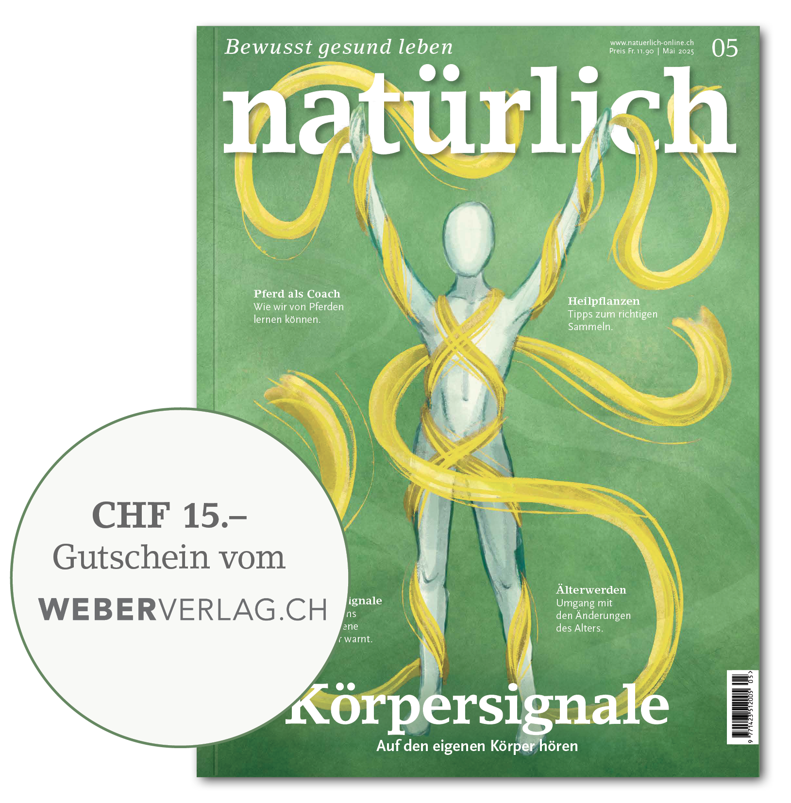 Natürlich Abonnement mit Abogeschenk - natuerlich-online