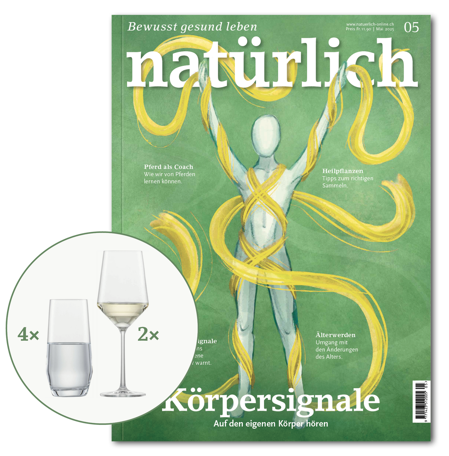 Natürlich Abonnement mit Abogeschenk - natuerlich-online