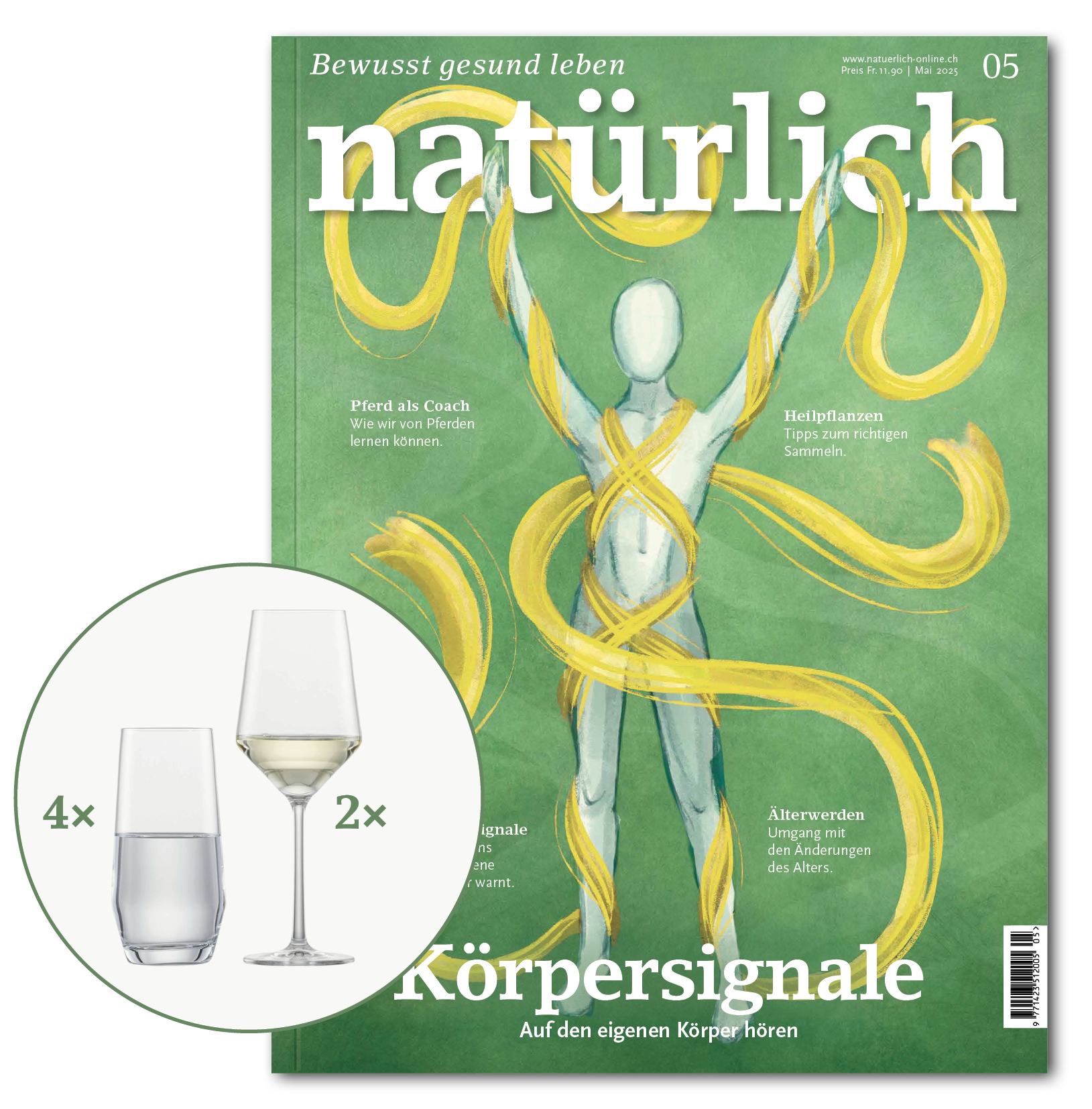 Natürlich Abonnement mit Abogeschenk - natuerlich-online