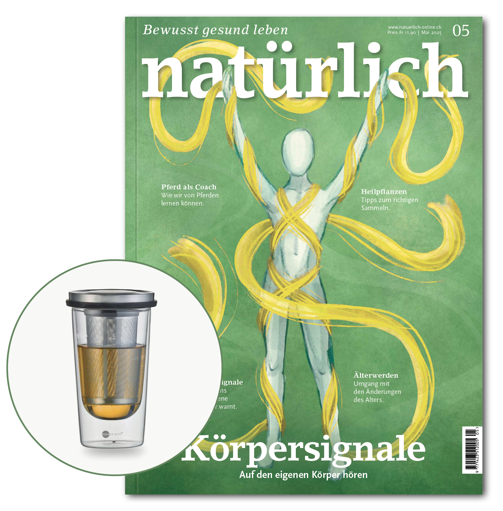 Natürlich Abonnement mit Abogeschenk - natuerlich-online